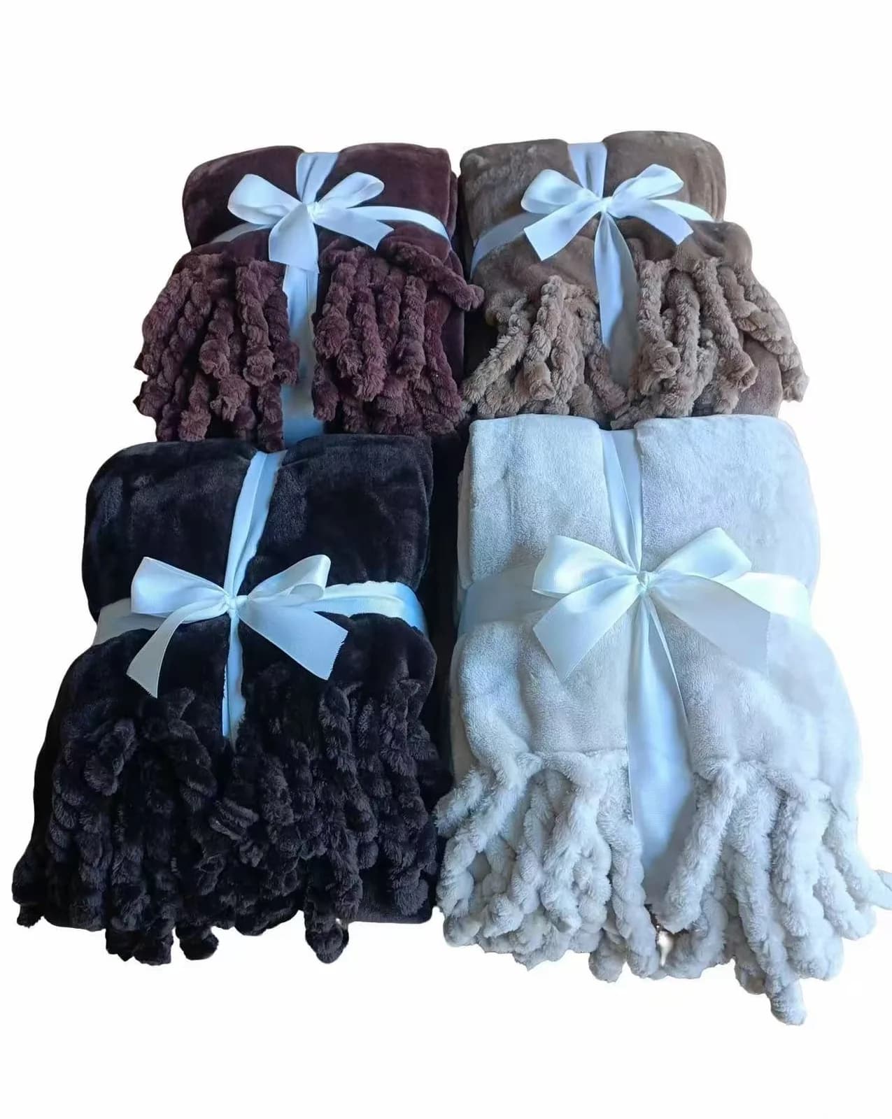 Fringe Decorative Throw by Mengxin Home Textile