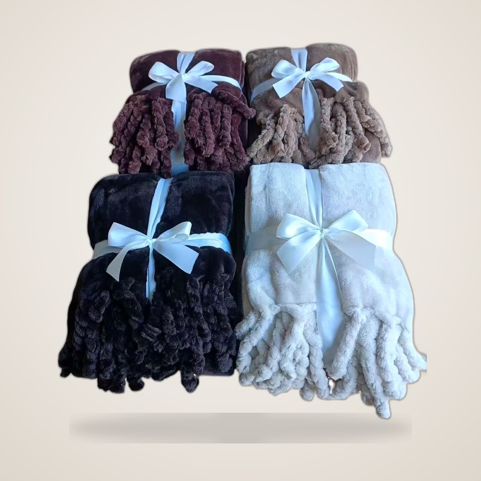 Fringe Decorative Throw — MX-BL-005