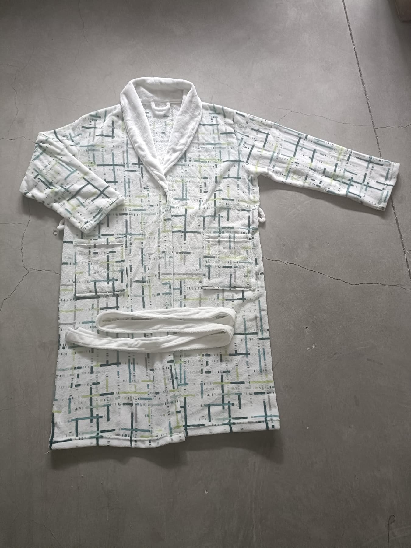 Flannel Bathrobe