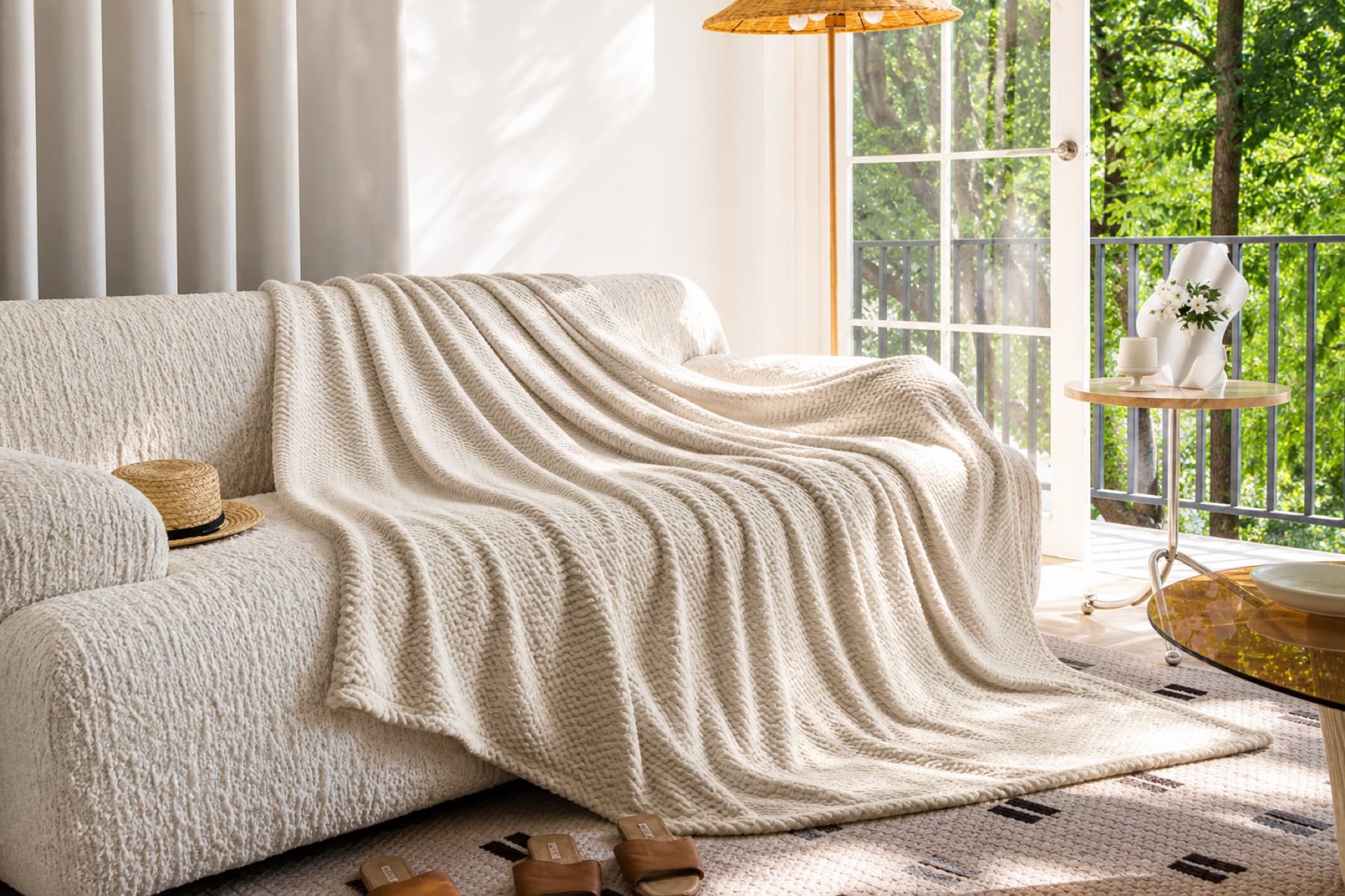 Embossed Texture Blanket