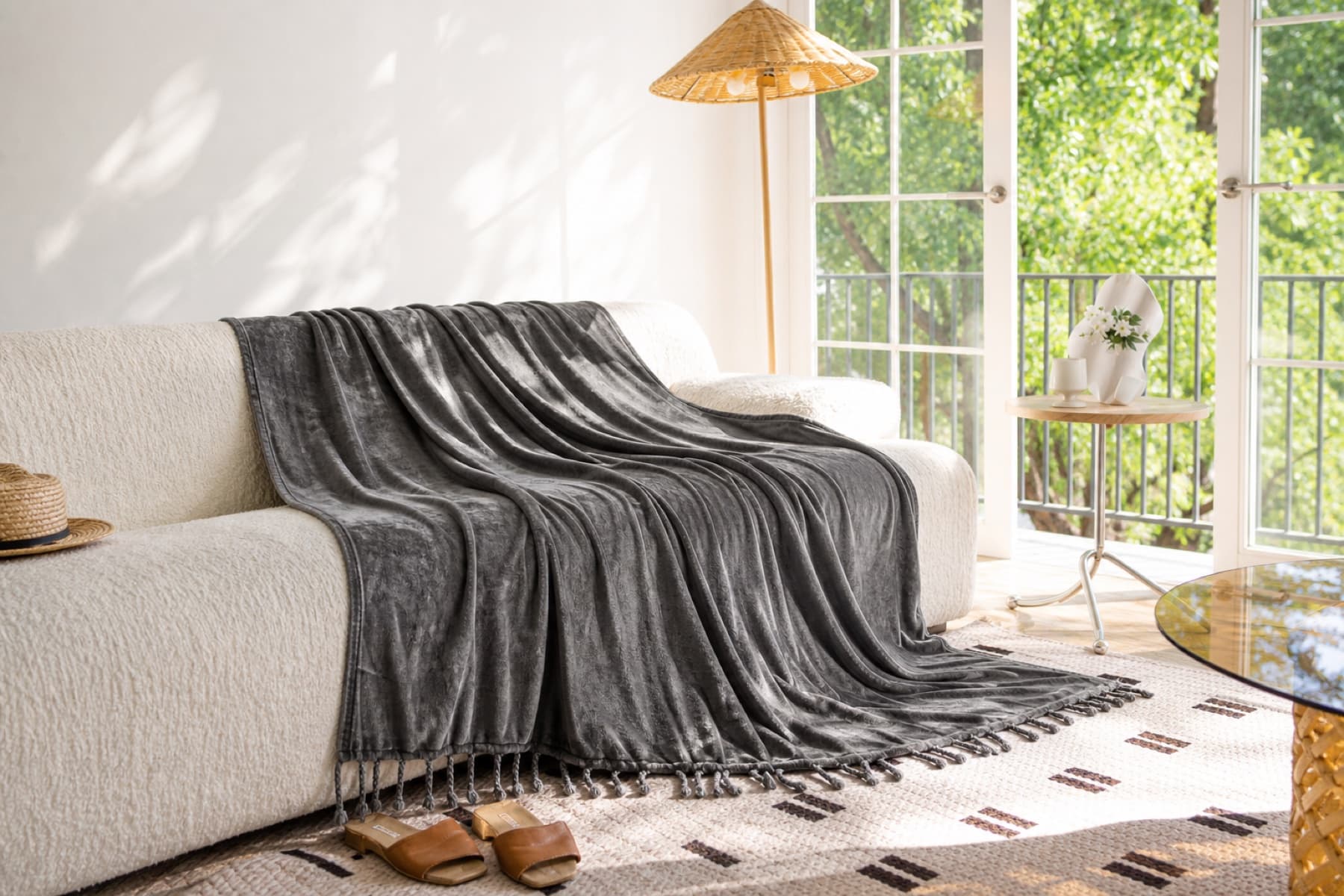 Fringe Decorative Throw