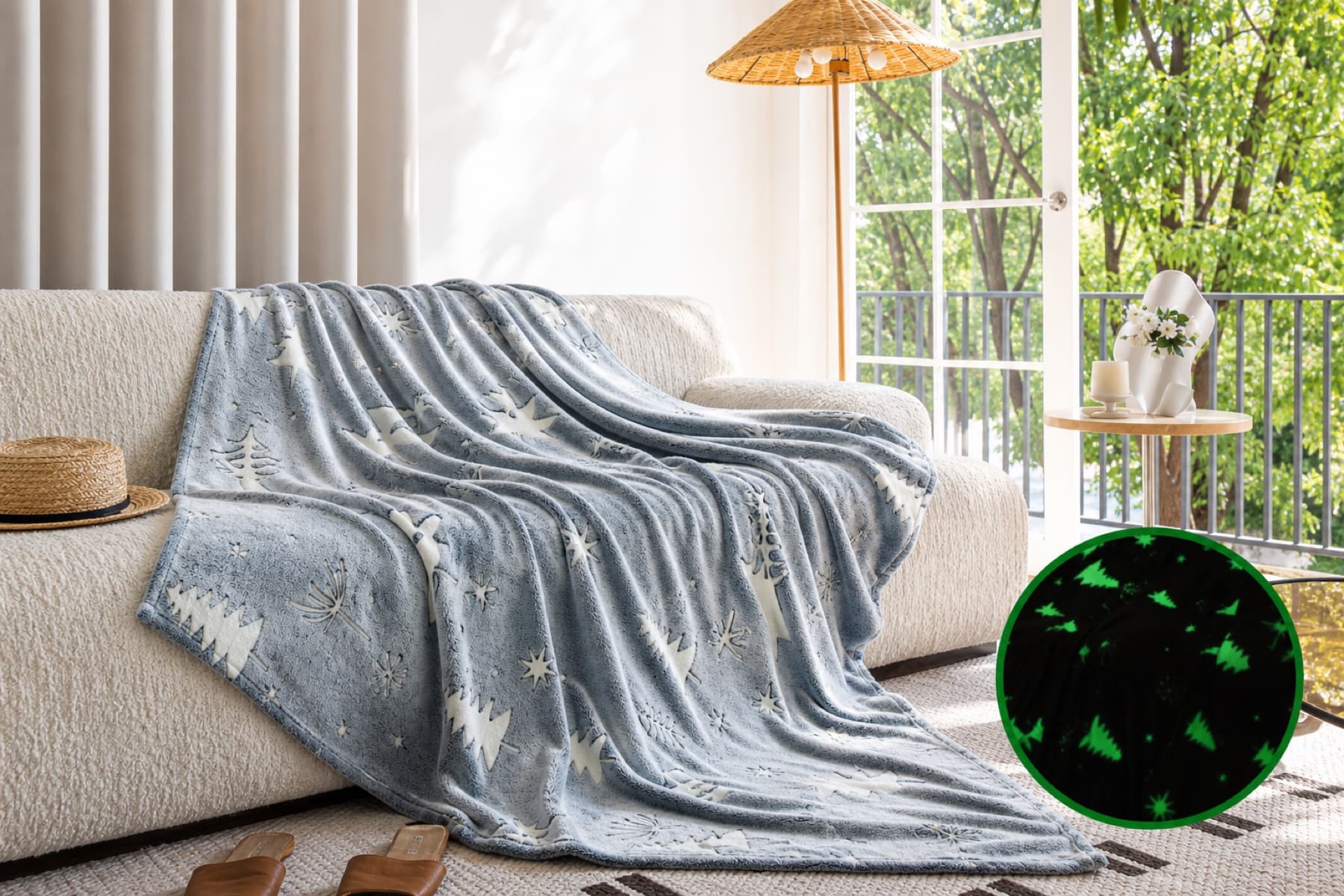 Printed Seasonal Blanket